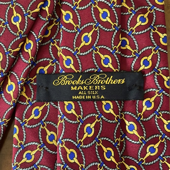 Brooks Brothers Classic Silk Bit Tie - Picture 2 of 2